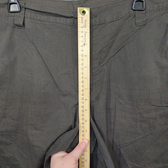 Columbia Shorts Mens 38x9 Brown Cotton Flat Front Pockets Hiking Lightweight - Picture 6 of 10